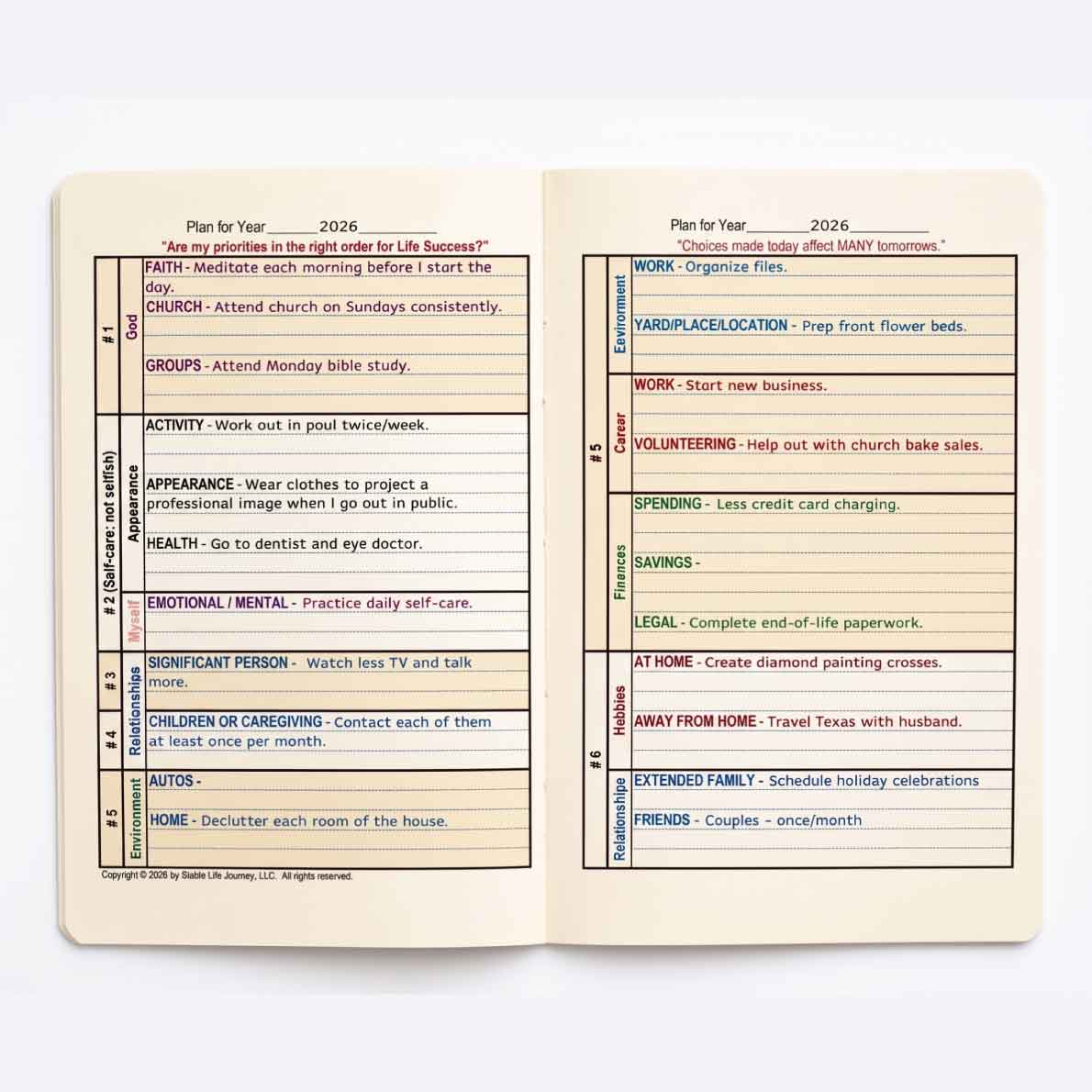 image of christian planner by Stable Life Journey